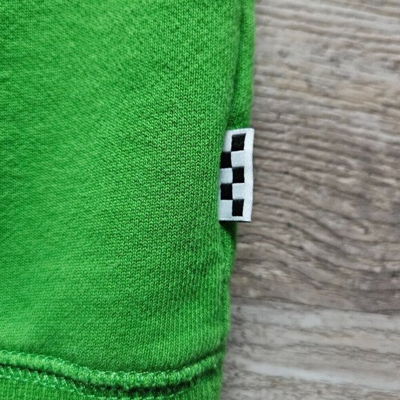 Vans X Skateistan Versa Hoodie Pullover Skate Sun Smiley Green Sweatshirt Small - Picture 8 of 14